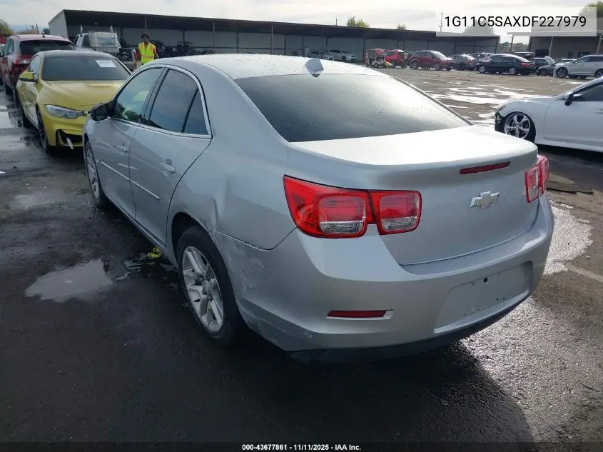 1G11C5SAXDF227979 2013 Chevrolet Malibu 1Lt