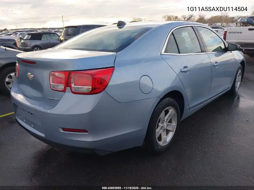 1G11A5SAXDU114504 2013 Chevrolet Malibu 1Fl