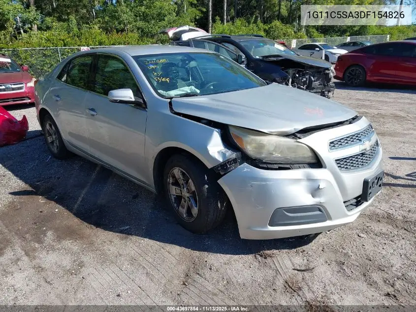 1G11C5SA3DF154826 2013 Chevrolet Malibu 1Lt