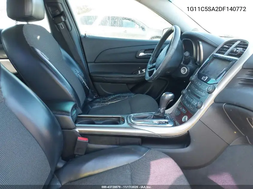1G11C5SA2DF140772 2013 Chevrolet Malibu 1Lt