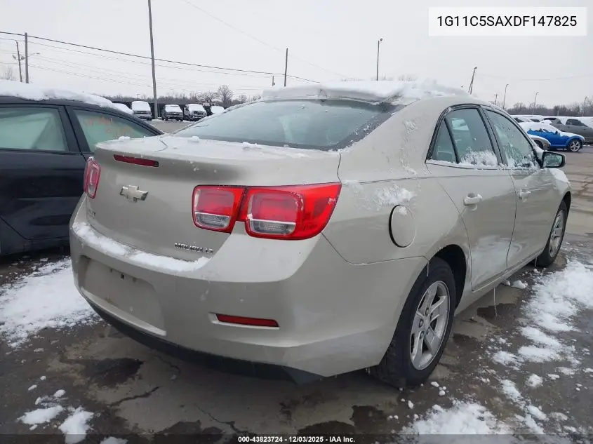 1G11C5SAXDF147825 2013 Chevrolet Malibu 1Lt