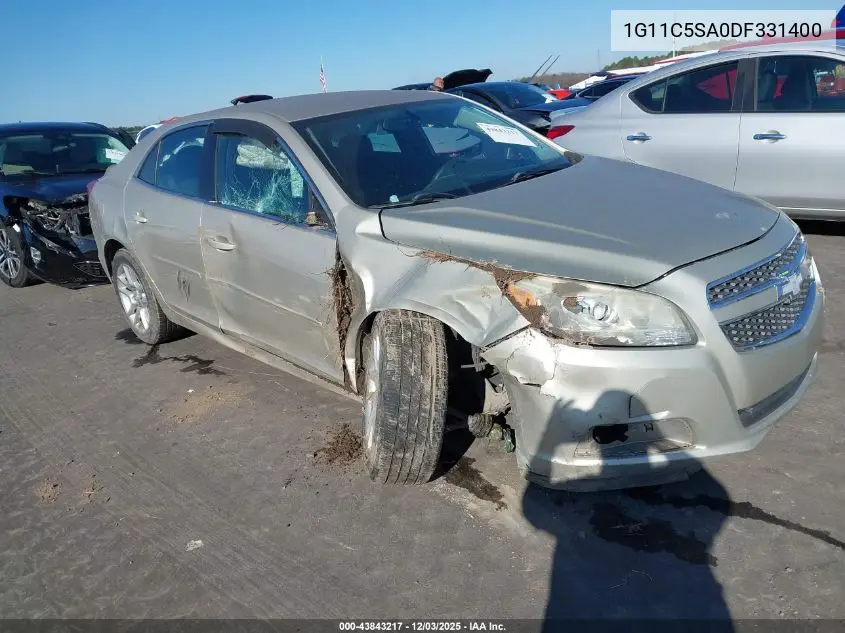 1G11C5SA0DF331400 2013 Chevrolet Malibu 1Lt