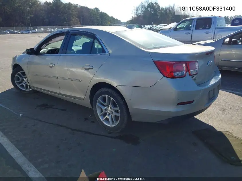 1G11C5SA0DF331400 2013 Chevrolet Malibu 1Lt