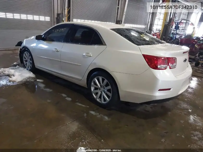 1G11E5SA7DF342310 2013 Chevrolet Malibu 2Lt