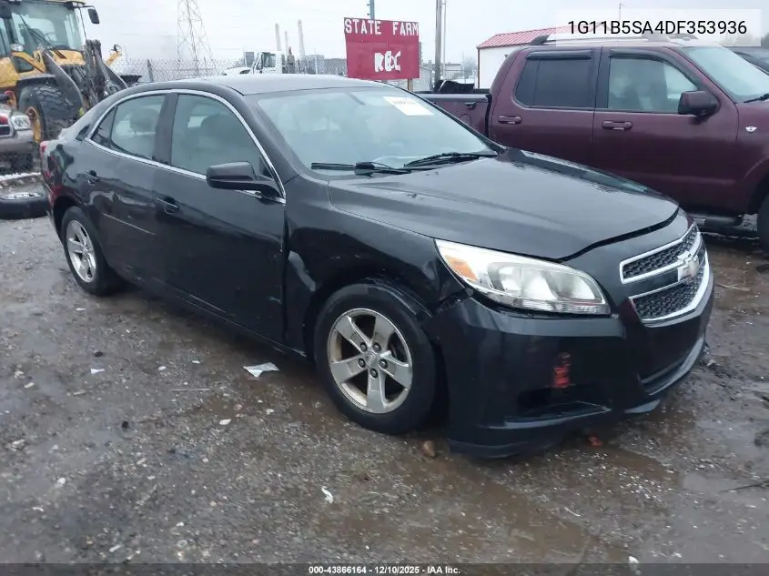 1G11B5SA4DF353936 2013 Chevrolet Malibu 1Ls