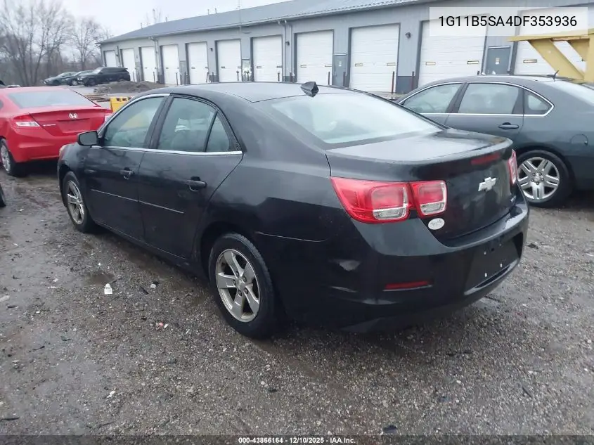 1G11B5SA4DF353936 2013 Chevrolet Malibu 1Ls