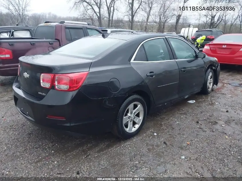 1G11B5SA4DF353936 2013 Chevrolet Malibu 1Ls