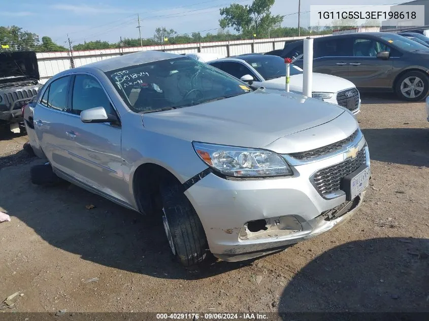 2014 Chevrolet Malibu 1Lt VIN: 1G11C5SL3EF198618 Lot: 40291176