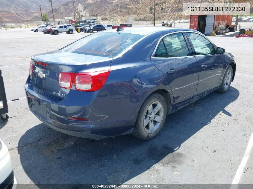 2014 Chevrolet Malibu 1Ls VIN: 1G11B5SL8EF272330 Lot: 40292445