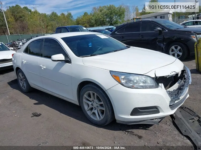 1G11C5SL0EF116425 2014 Chevrolet Malibu 1Lt