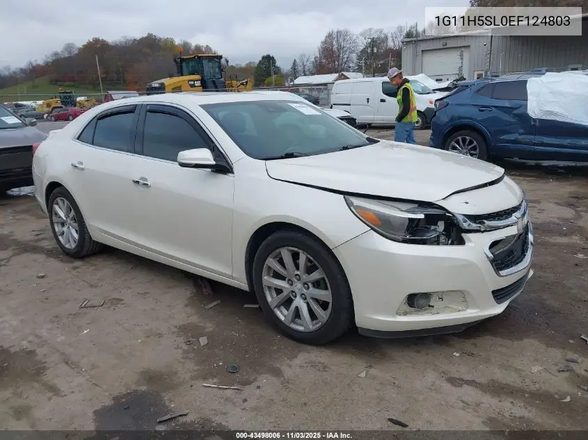 1G11H5SL0EF124803 2014 Chevrolet Malibu 1Lz