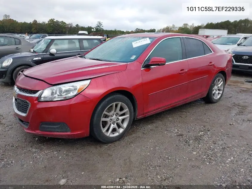 1G11C5SL7EF229336 2014 Chevrolet Malibu 1Lt