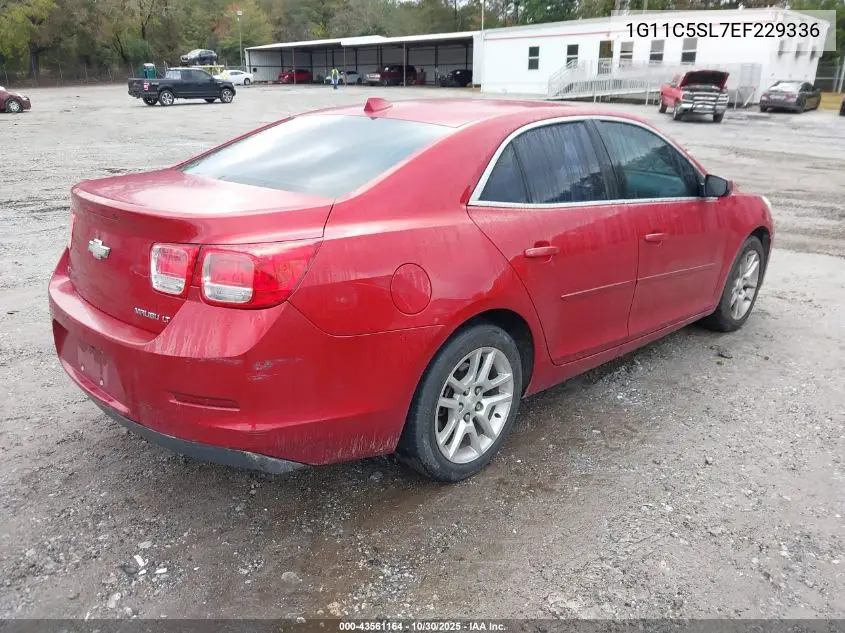 1G11C5SL7EF229336 2014 Chevrolet Malibu 1Lt