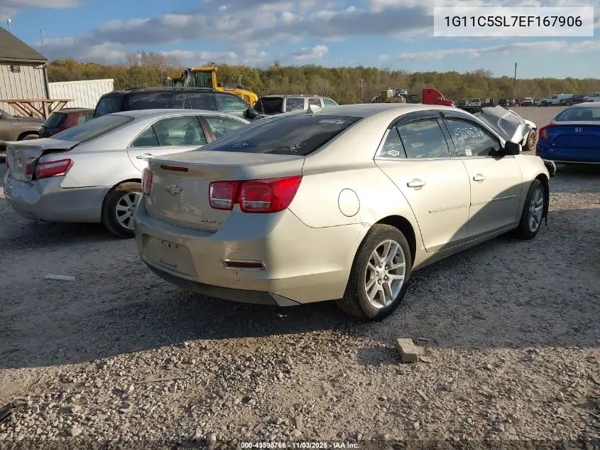 1G11C5SL7EF167906 2014 Chevrolet Malibu 1Lt