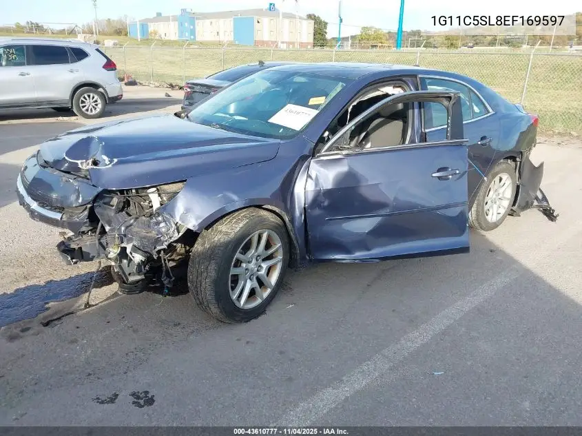 1G11C5SL8EF169597 2014 Chevrolet Malibu 1Lt
