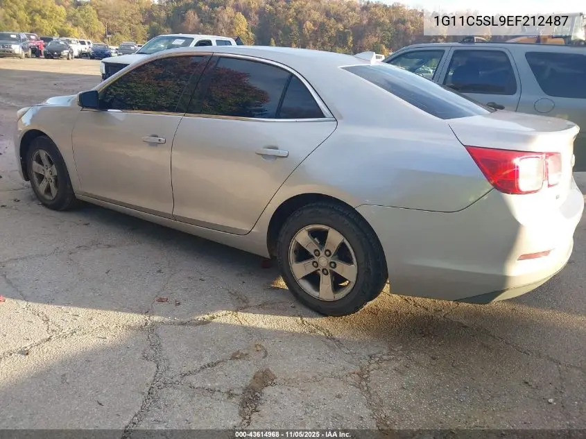1G11C5SL9EF212487 2014 Chevrolet Malibu 1Lt