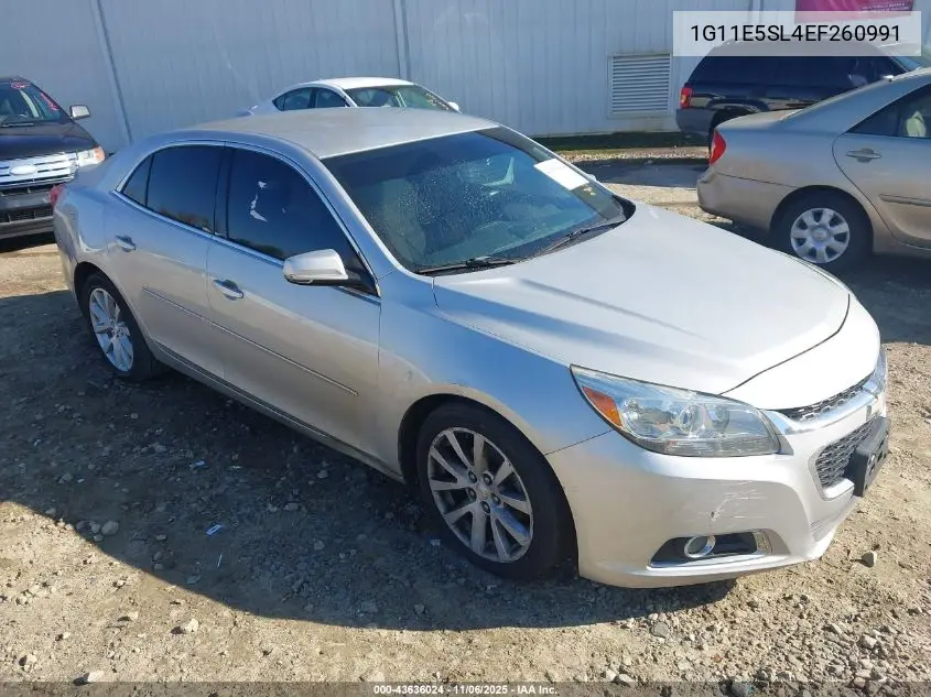 1G11E5SL4EF260991 2014 Chevrolet Malibu 2Lt