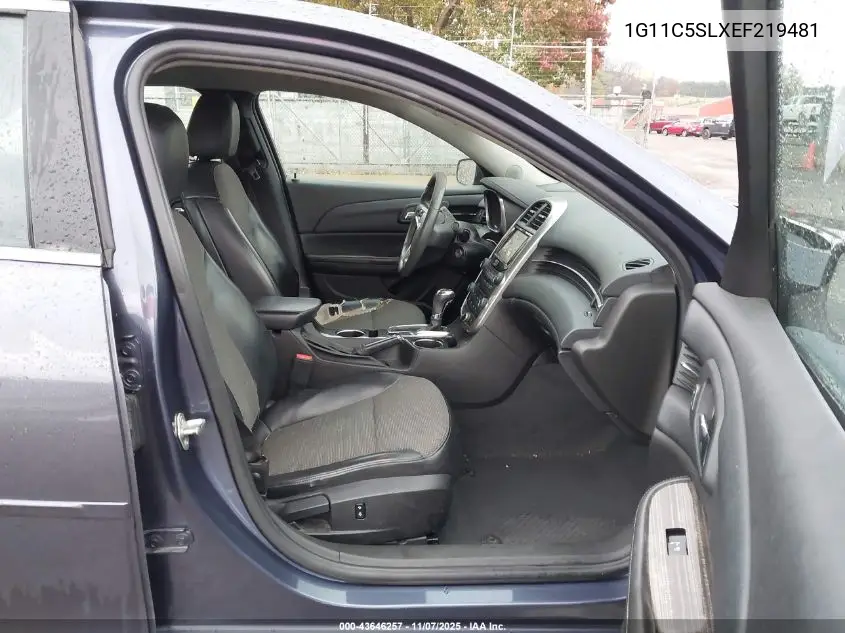 1G11C5SLXEF219481 2014 Chevrolet Malibu 1Lt