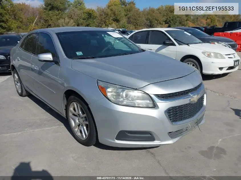 1G11C5SL2EF195533 2014 Chevrolet Malibu 1Lt