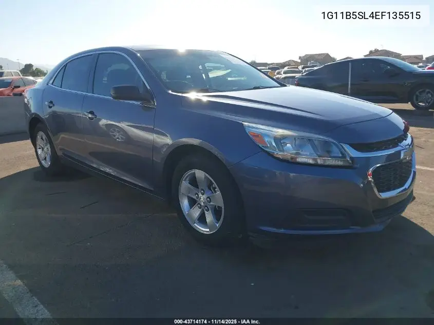 1G11B5SL4EF135515 2014 Chevrolet Malibu 1Ls