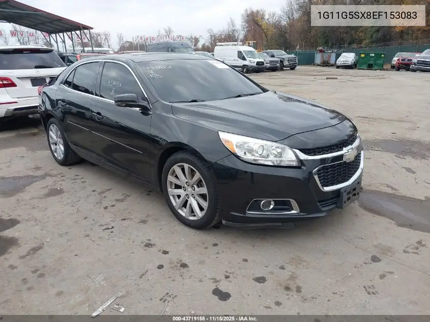 1G11G5SX8EF153083 2014 Chevrolet Malibu 3Lt
