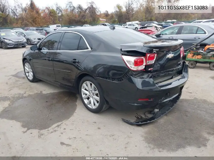 1G11G5SX8EF153083 2014 Chevrolet Malibu 3Lt