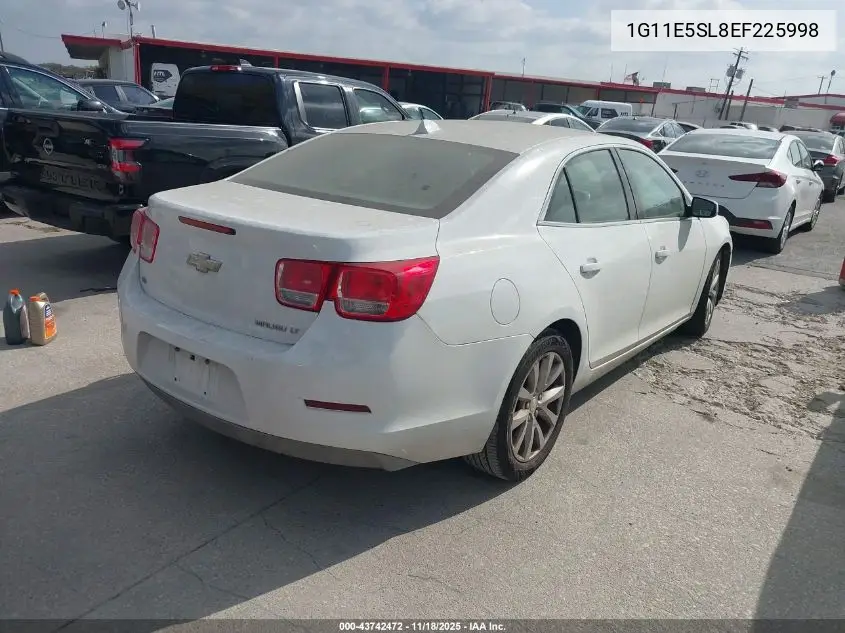 1G11E5SL8EF225998 2014 Chevrolet Malibu 2Lt