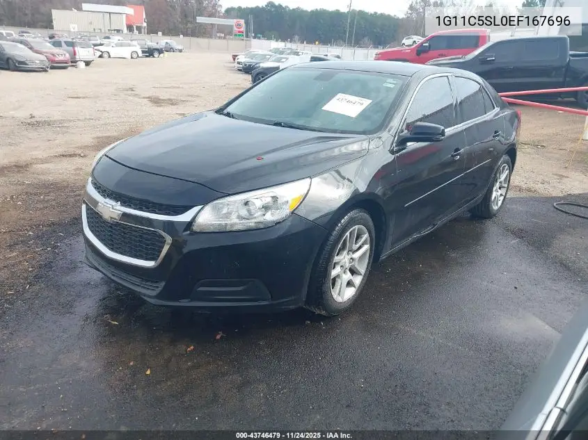 1G11C5SL0EF167696 2014 Chevrolet Malibu 1Lt