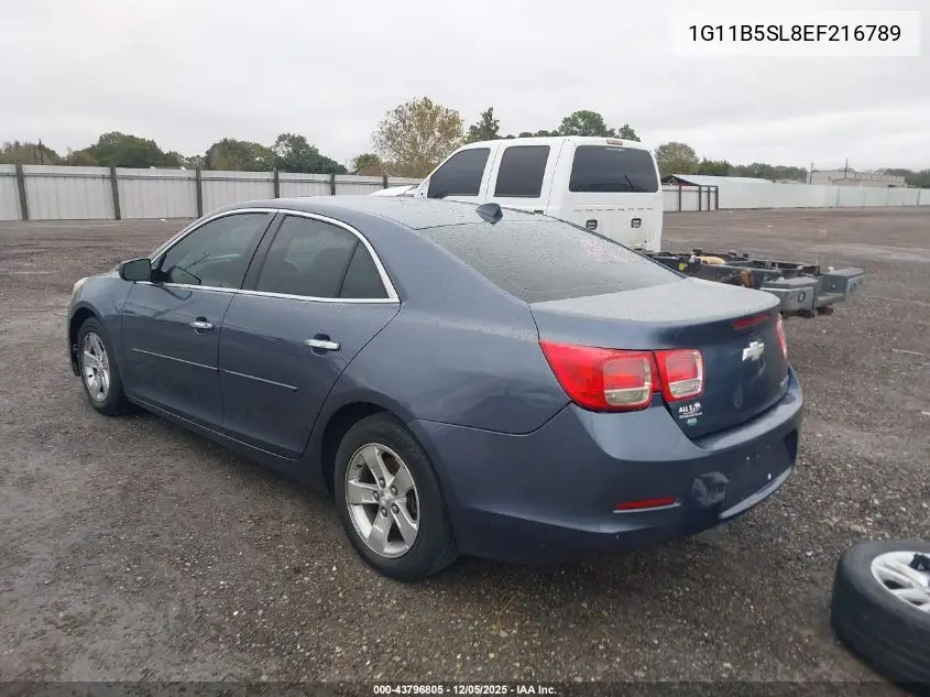 1G11B5SL8EF216789 2014 Chevrolet Malibu 1Ls