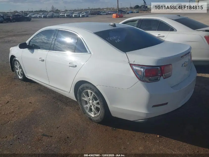 1G11A5SL4EF184815 2014 Chevrolet Malibu 1Fl