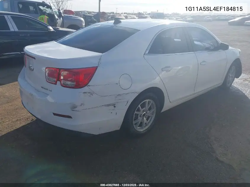 1G11A5SL4EF184815 2014 Chevrolet Malibu 1Fl