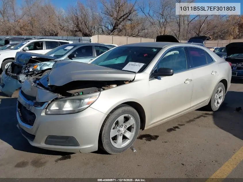 1G11B5SL7EF301803 2014 Chevrolet Malibu 1Ls