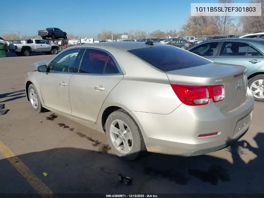 1G11B5SL7EF301803 2014 Chevrolet Malibu 1Ls