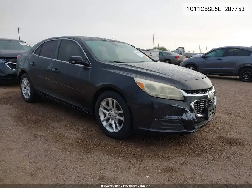 1G11C5SL5EF287753 2014 Chevrolet Malibu 1Lt