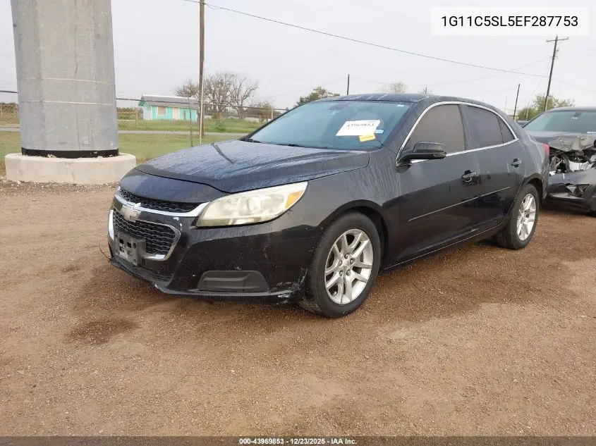 1G11C5SL5EF287753 2014 Chevrolet Malibu 1Lt