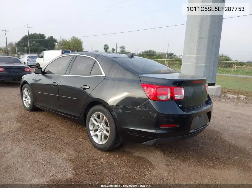 1G11C5SL5EF287753 2014 Chevrolet Malibu 1Lt