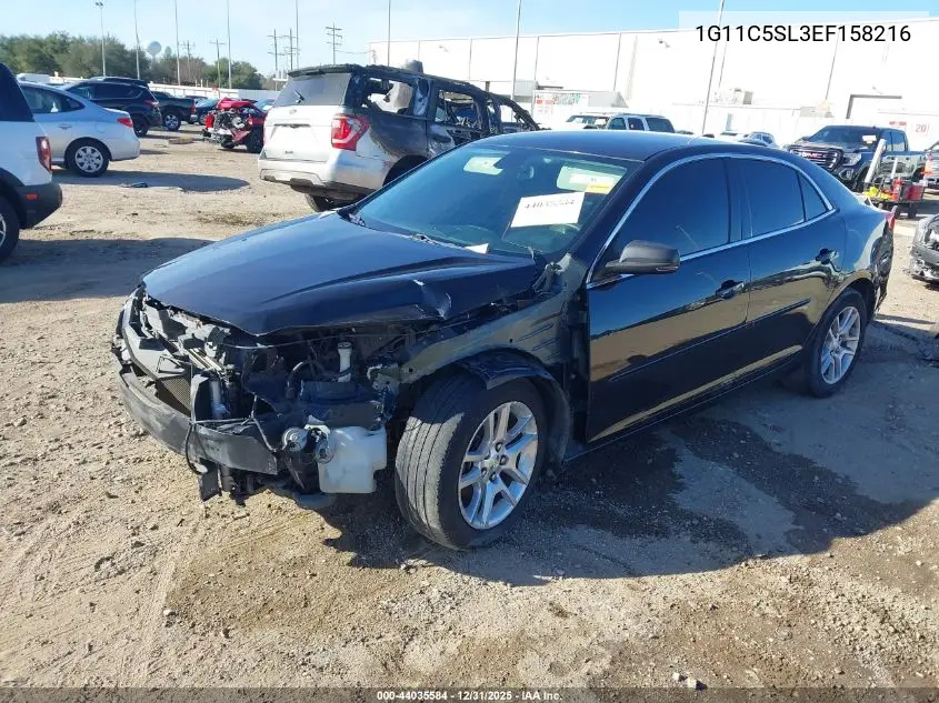 1G11C5SL3EF158216 2014 Chevrolet Malibu 1Lt
