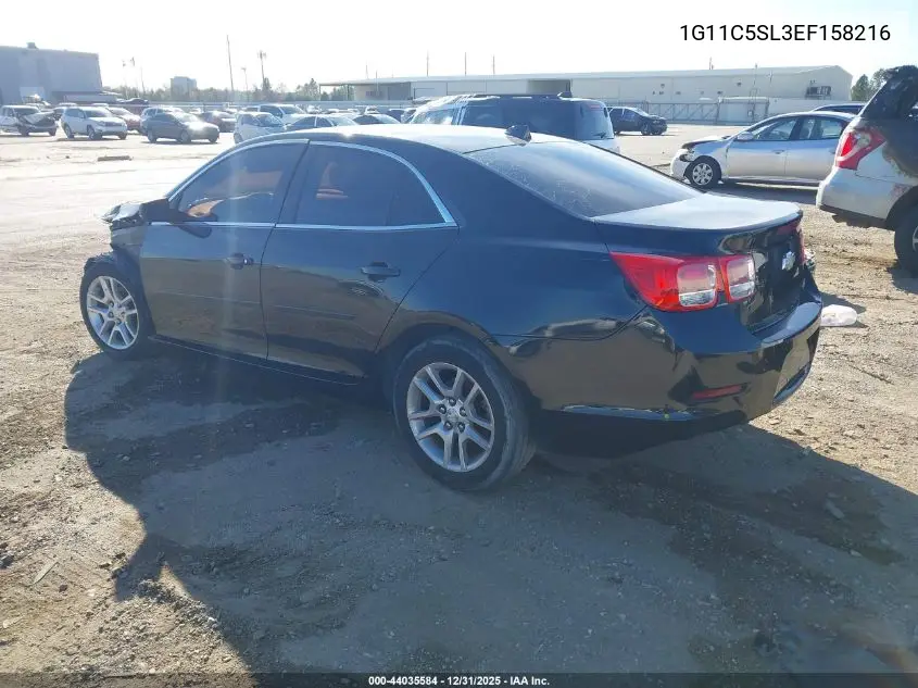 1G11C5SL3EF158216 2014 Chevrolet Malibu 1Lt
