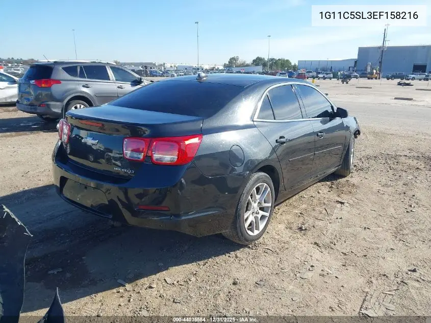 1G11C5SL3EF158216 2014 Chevrolet Malibu 1Lt
