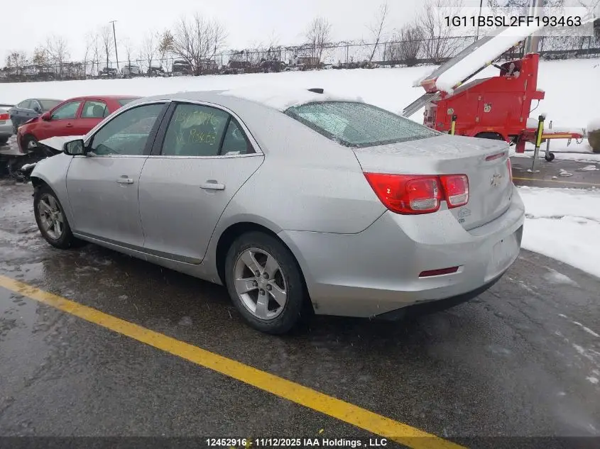 1G11B5SL2FF193463 2015 Chevrolet Malibu