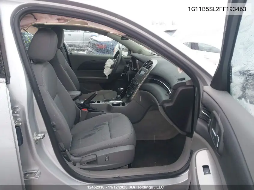 1G11B5SL2FF193463 2015 Chevrolet Malibu
