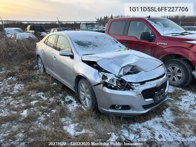 1G11D5SL6FF227706 2015 Chevrolet Malibu Lt