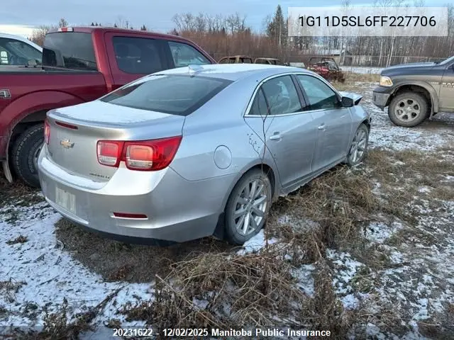 1G11D5SL6FF227706 2015 Chevrolet Malibu Lt