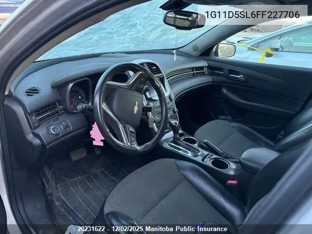 1G11D5SL6FF227706 2015 Chevrolet Malibu Lt