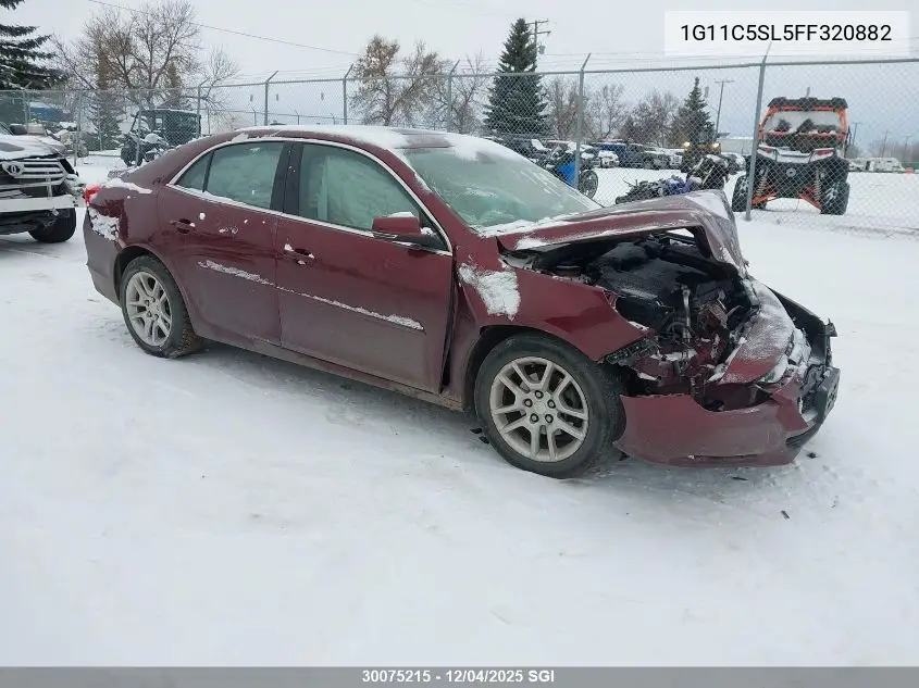 1G11C5SL5FF320882 2015 Chevrolet Malibu 1Lt