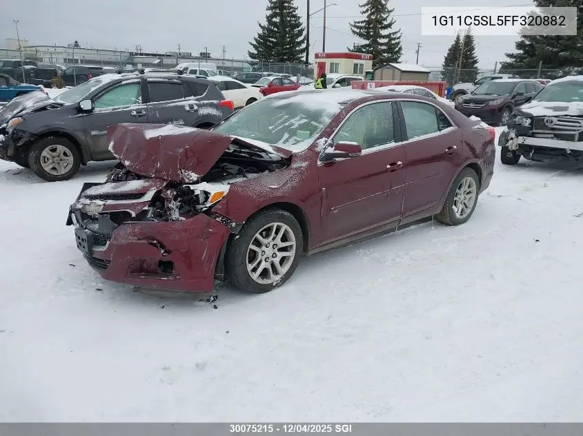 1G11C5SL5FF320882 2015 Chevrolet Malibu 1Lt