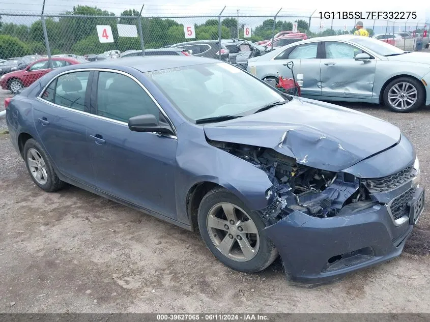 1G11B5SL7FF332275 2015 Chevrolet Malibu Ls