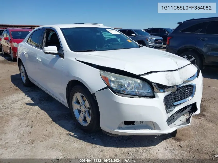 1G11C5SL0FF354082 2015 Chevrolet Malibu 1Lt