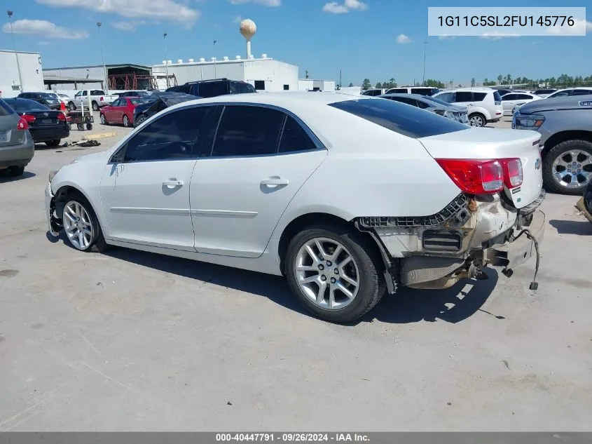 2015 Chevrolet Malibu 1Lt VIN: 1G11C5SL2FU145776 Lot: 40447791