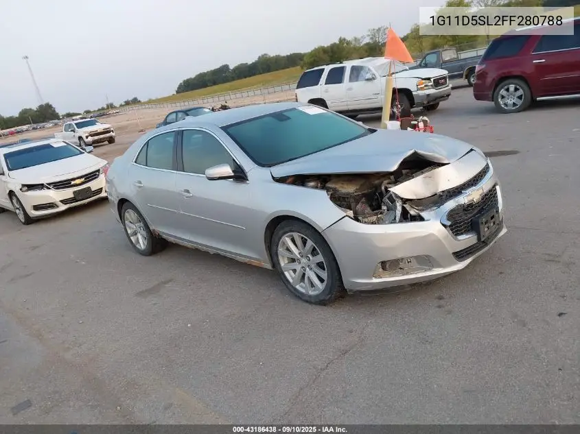 1G11D5SL2FF280788 2015 Chevrolet Malibu 2Lt